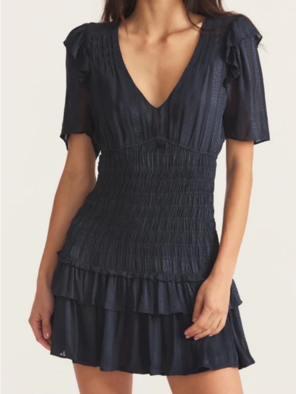 LoveShackFancy Rena Mini Dress